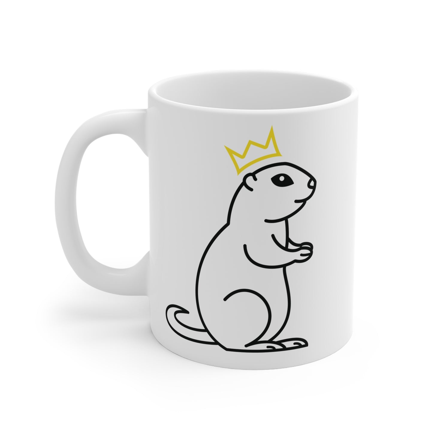 KRÁL SYSEL HRNEK BÍLÝ