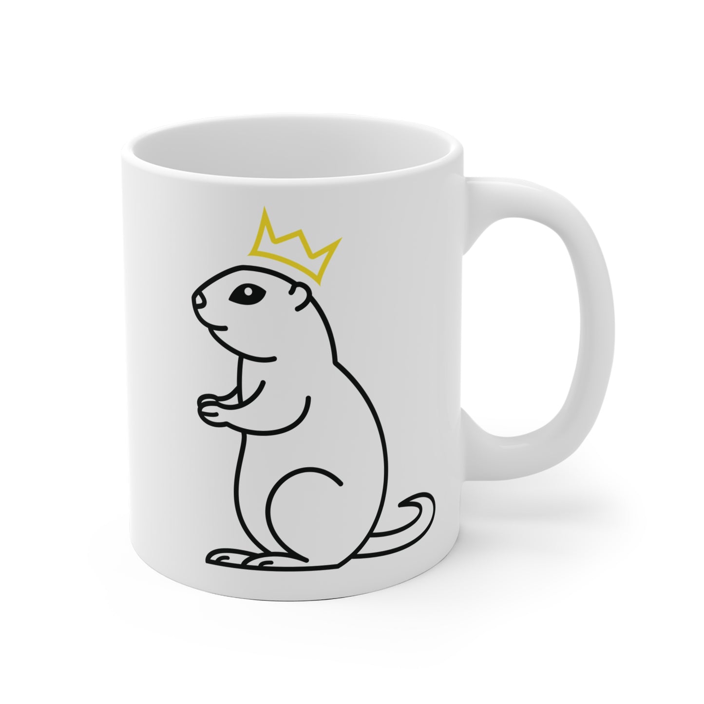 KRÁL SYSEL HRNEK BÍLÝ